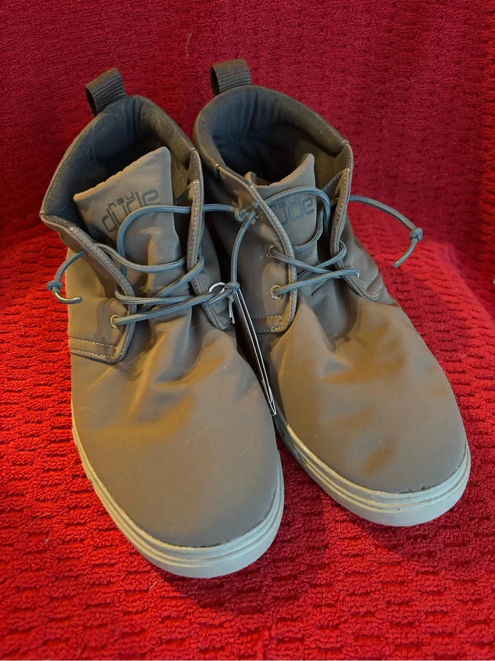 Hey Dude Men's Brown Chukka Boots with Tan Sole- NWT